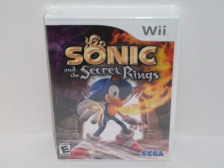 Sonic and the Secret Rings (SEALED) - Wii Game